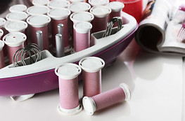 Aufheizbare Lockenwickler